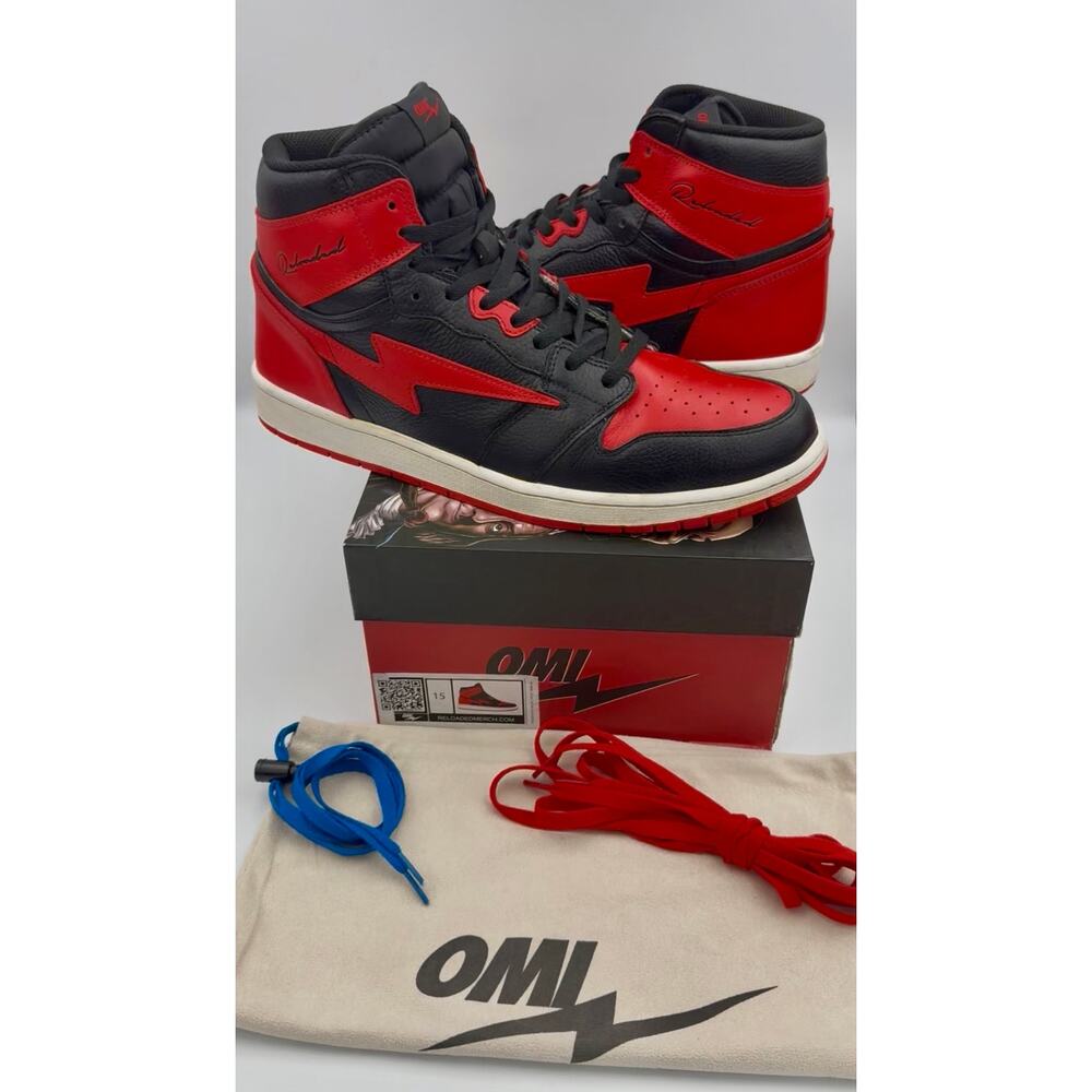 OMI Reloaded Air Zero Red Black “Rodman” Sz15 #122